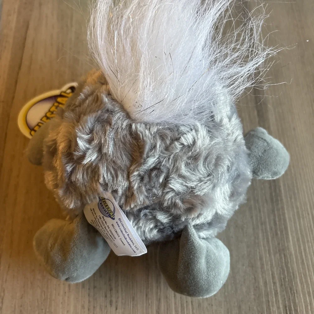 Celestial Buddies COMET Plush Stuffed Toys Astronomy Silver Space 8” New